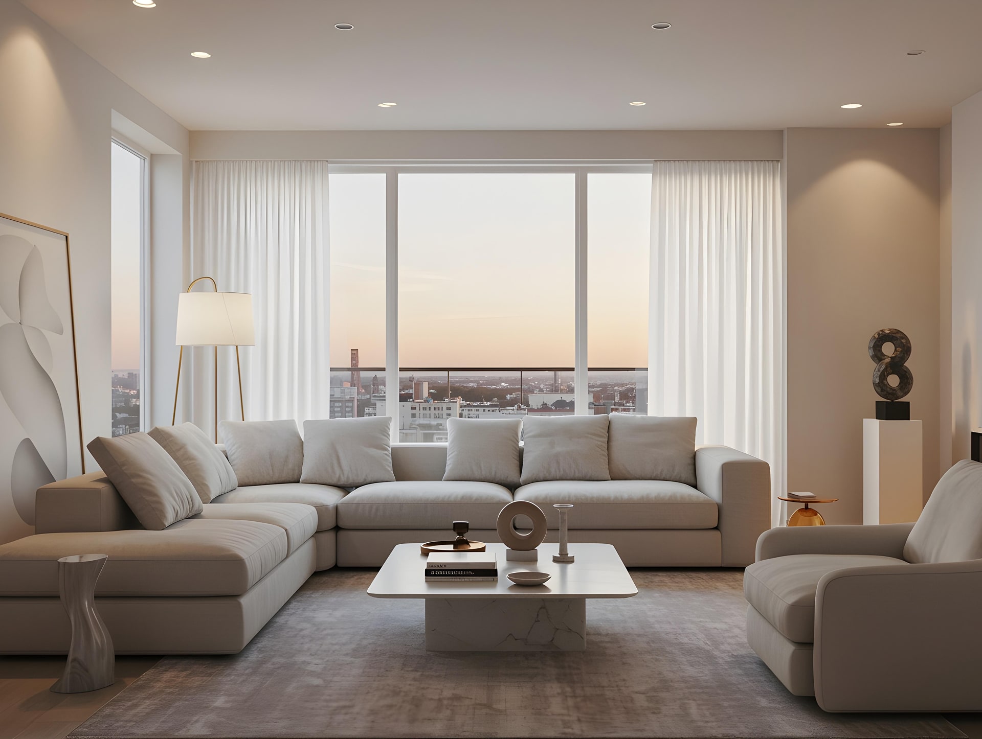 Urban Luxe Apartment